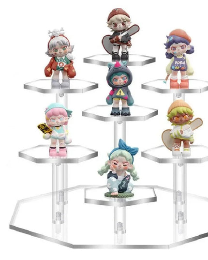 Dazzling Colorful Acrylic Display Rack