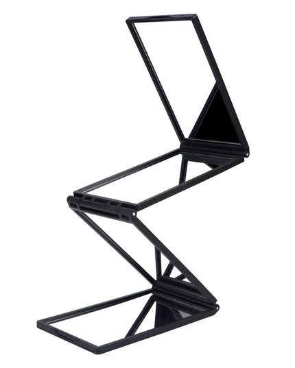 Foldable beauty mirror