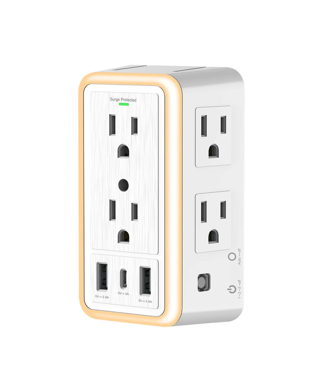 USB Wall Charger Surge Protector