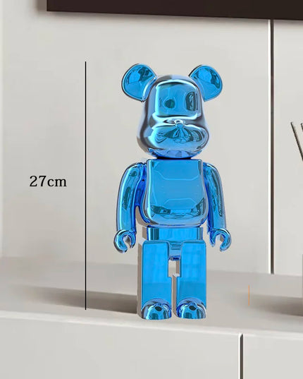Graffiti Bear Statue Paint Block