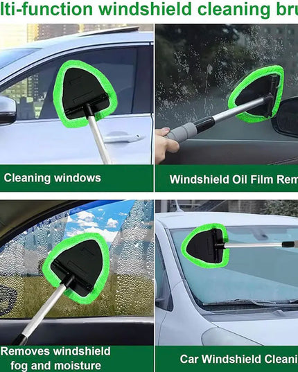 Telescopic Car Window Windshield Cleaning Brush Set