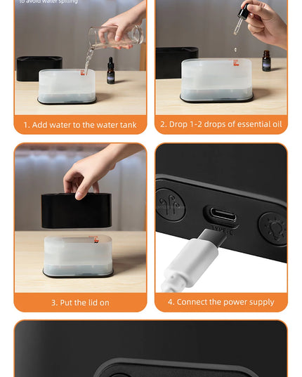 Flame Essential Oils Diffuser