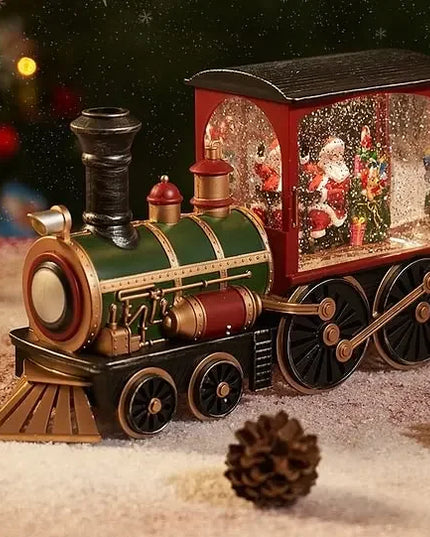 2025 Enchanted Christmas Express Illuminated Musical Train Ornament