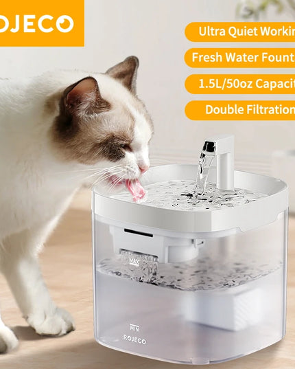 ROJECO Smart Cat Water Fountain