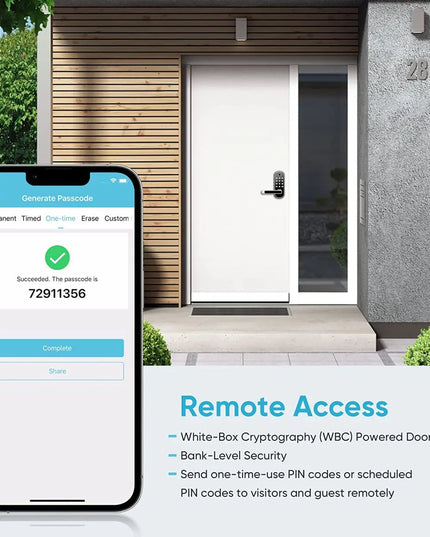 WiFi Smart Biometric Fingerprint Door Lock