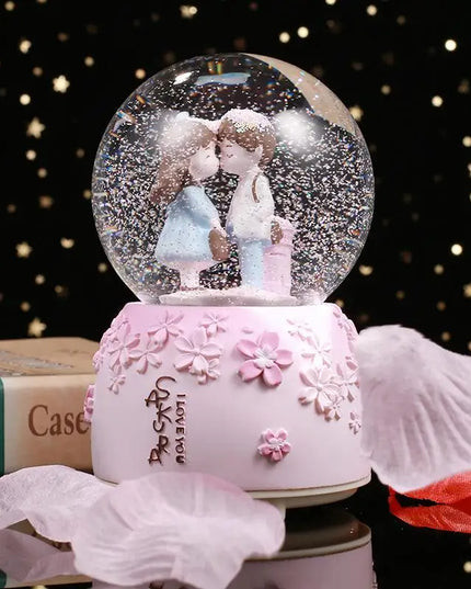 Enchanted Love Snow Globe