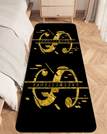 $ Black and gold / 80X160cm