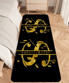 $ Black and gold