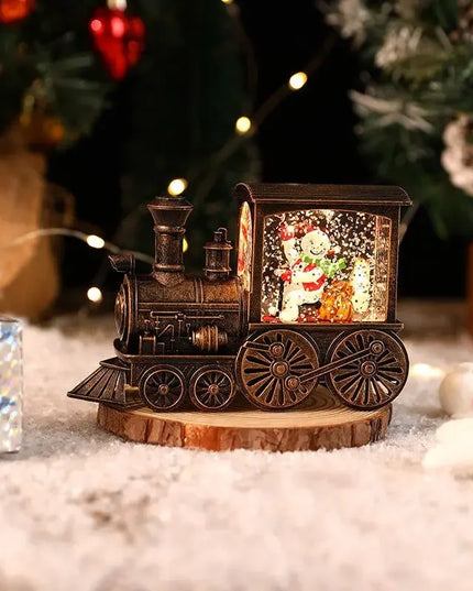 2025 Enchanted Christmas Express Illuminated Musical Train Ornament