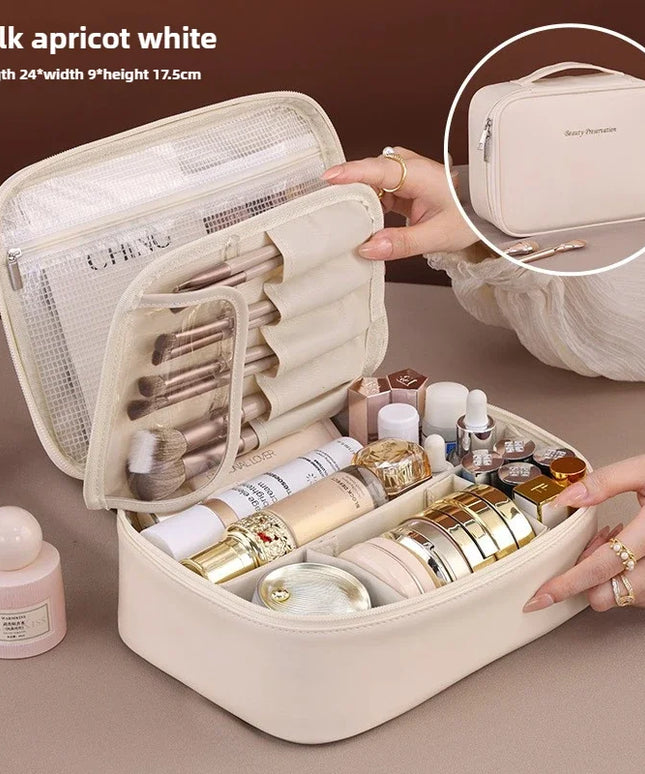Large Capacity Luxury Makeup Bag