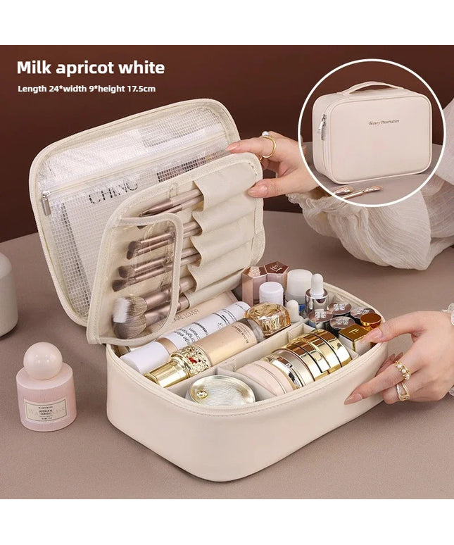 Large Capacity Luxury Makeup Bag