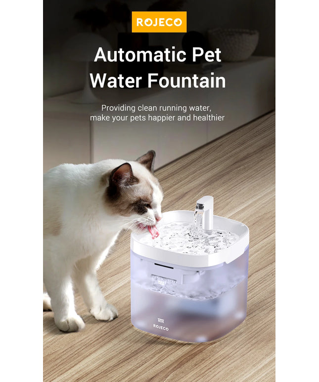 ROJECO Smart Cat Water Fountain