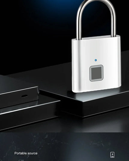 Intelligent fingerprint padlock