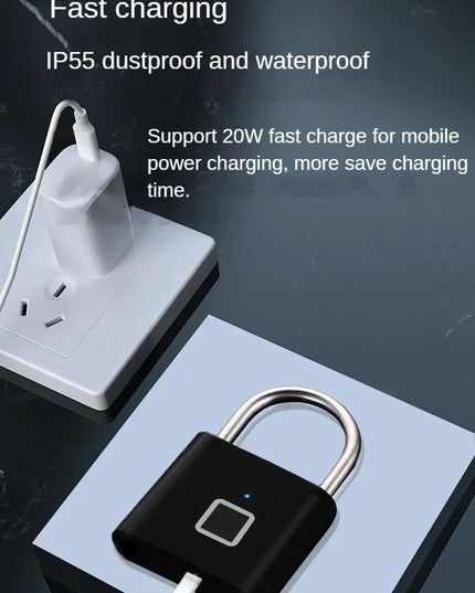 Intelligent fingerprint padlock