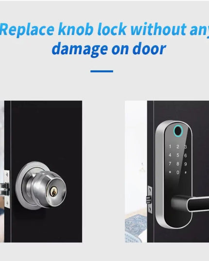 WiFi Smart Biometric Fingerprint Door Lock