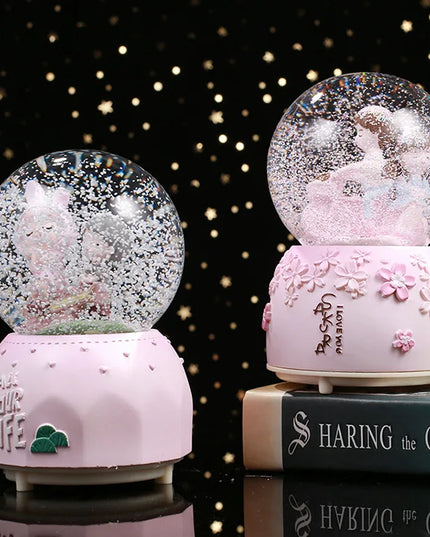 Enchanted Love Snow Globe