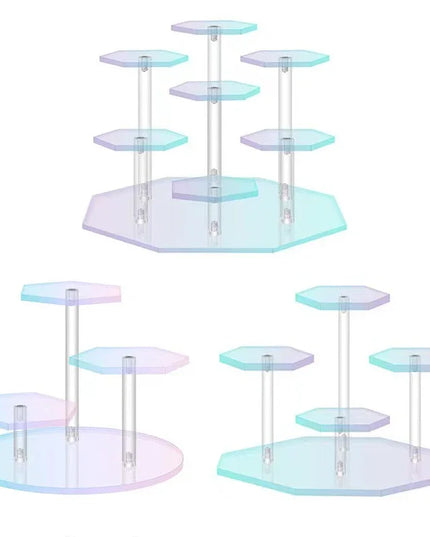 Dazzling Colorful Acrylic Display Rack