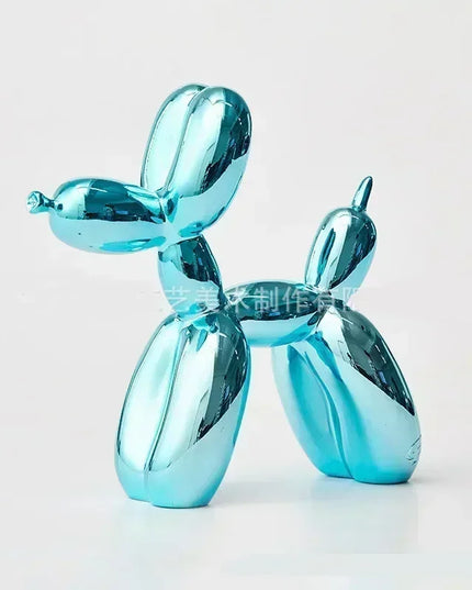 Resin Balloon Dog Sculpture