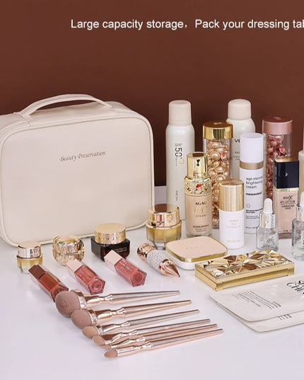 Large Capacity Luxury Makeup Bag
