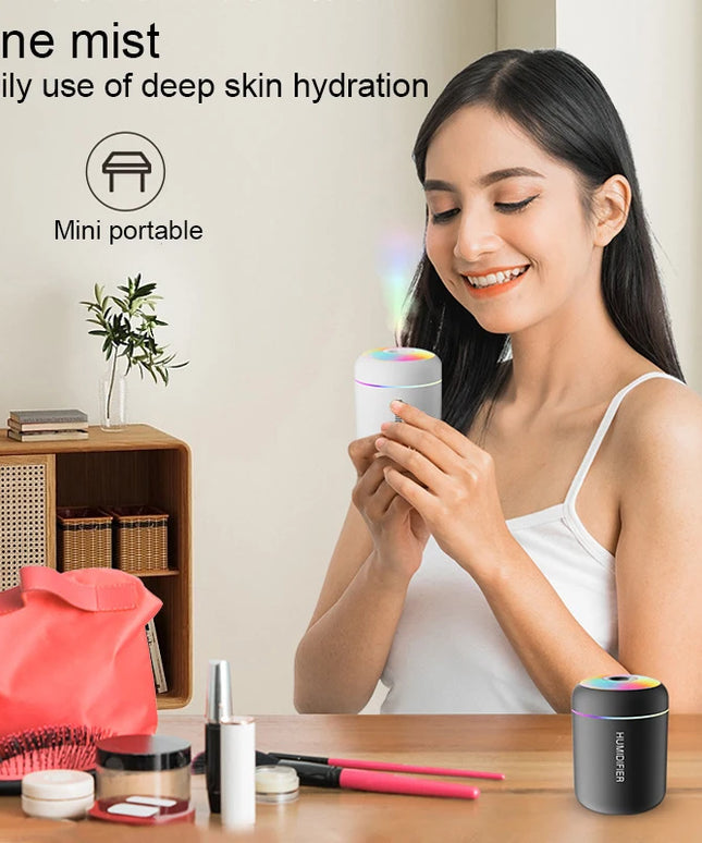 Mini Air Humidifier Aroma Diffuser