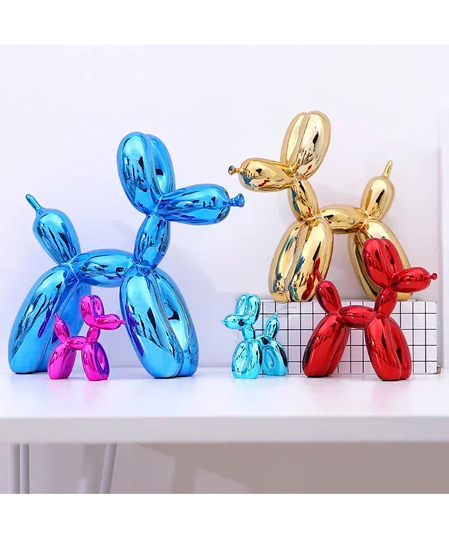 Resin Balloon Dog Sculpture