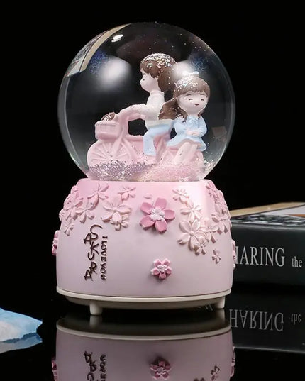 Enchanted Love Snow Globe