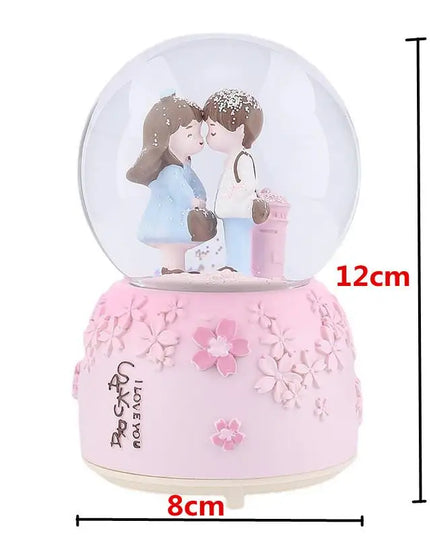 Enchanted Love Snow Globe