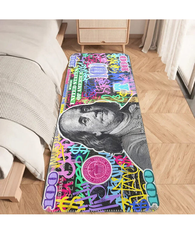 Dollar Money Floor Mat Graphic