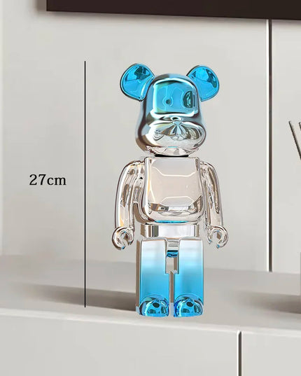 Graffiti Bear Statue Paint Block