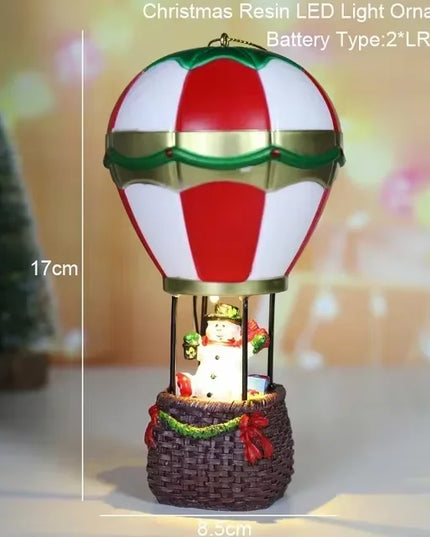 Enchanted Christmas Village LED Ornament