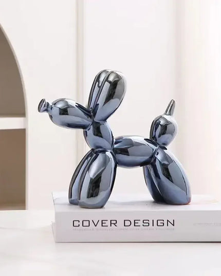 Balloon Dog Ceramic Figurine Statue