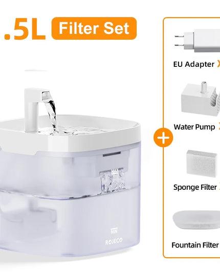 ROJECO Smart Cat Water Fountain