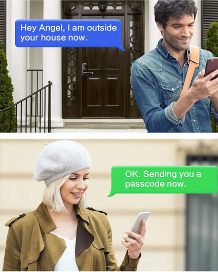 WiFi Smart Biometric Fingerprint Door Lock