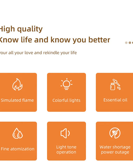 Flame Essential Oils Diffuser