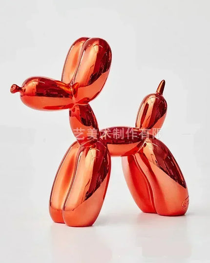 Resin Balloon Dog Sculpture