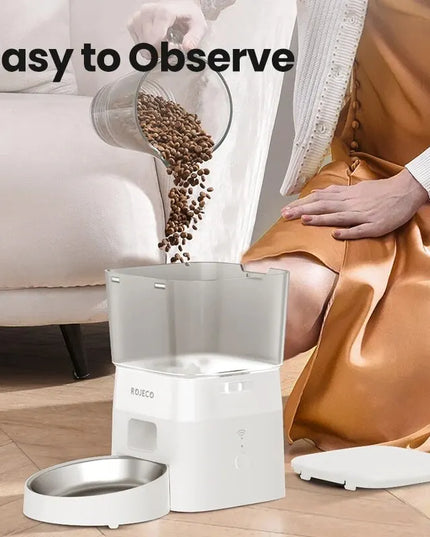 ROJECO 2L Smart WiFi Automatic Pet Feeder
