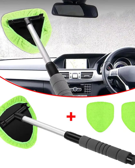 Telescopic Car Window Windshield Cleaning Brush Set
