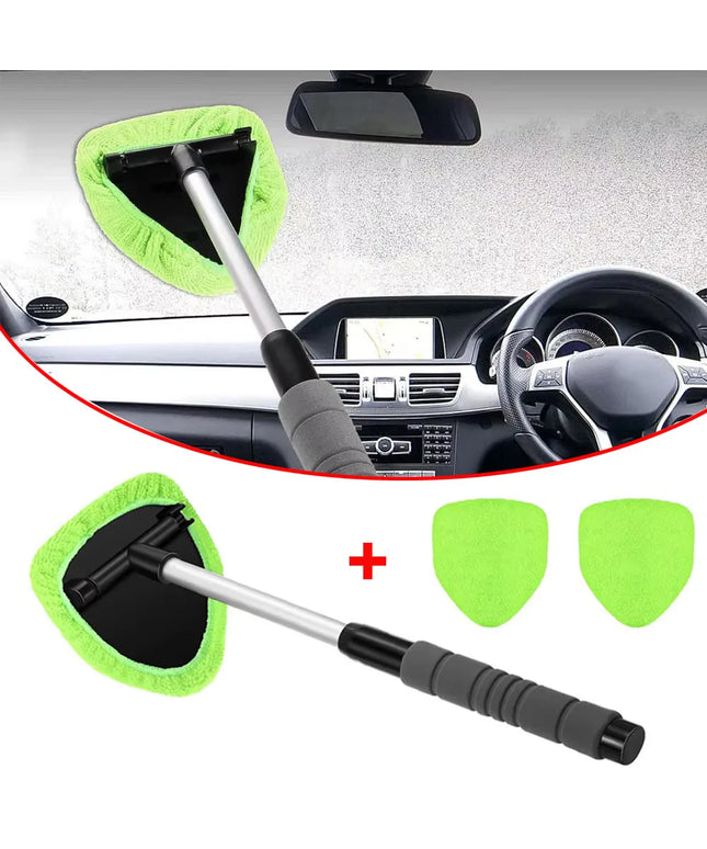 Telescopic Car Window Windshield Cleaning Brush Set