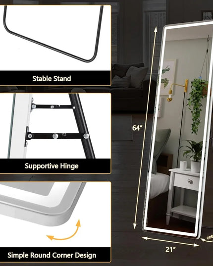 Full Standing LED Mirror