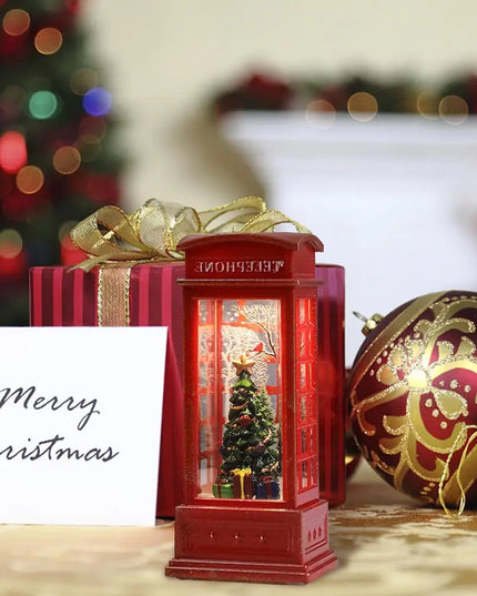 Luminous Telephone Booth Creative Night Light