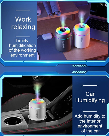 Mini Air Humidifier Aroma Diffuser