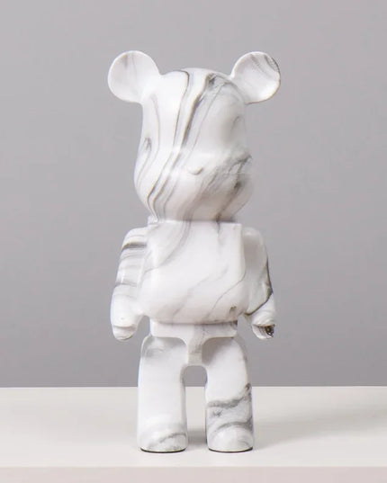 Graffiti Bear Statue Paint Block