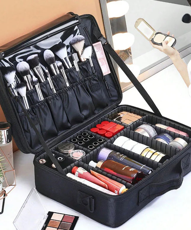 Professional Large Capacity Cosmetic &amp; Tool Case