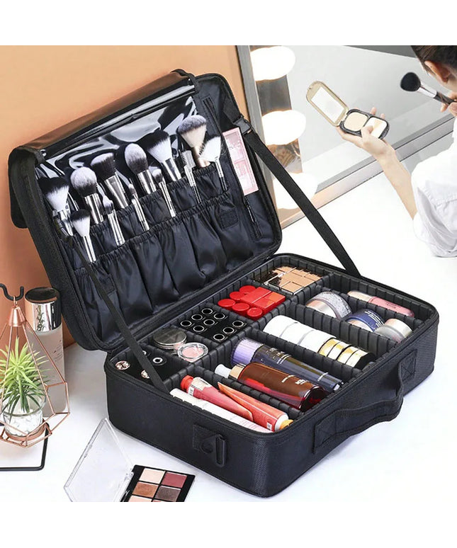Professional Large Capacity Cosmetic &amp; Tool Case