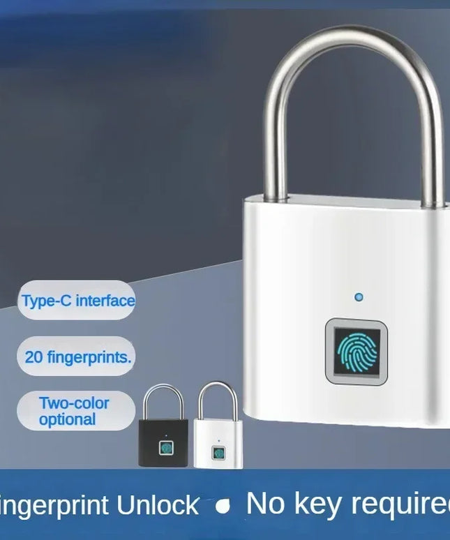 Intelligent fingerprint padlock
