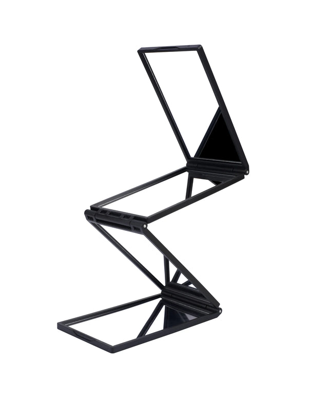 Foldable beauty mirror