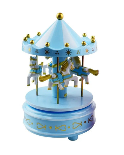 Holiday Carousel Music Box