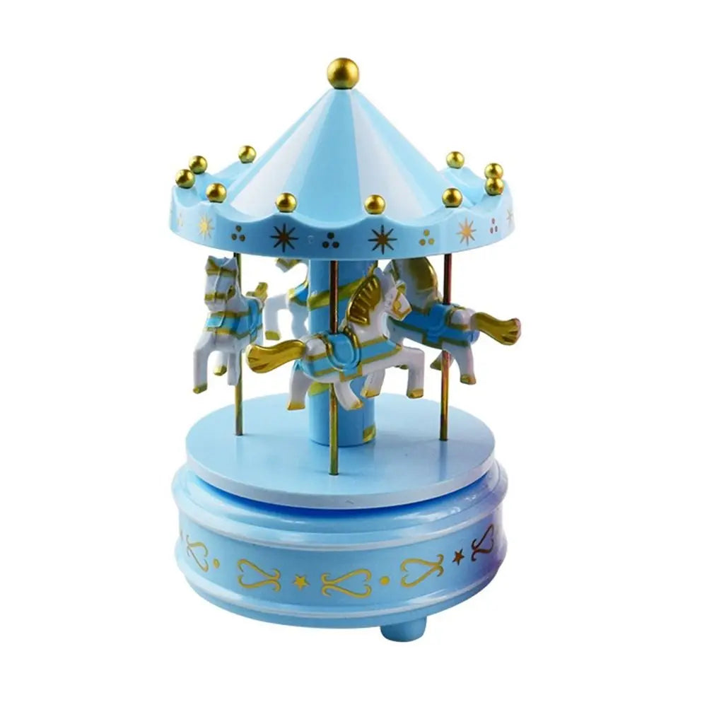 Holiday Carousel Music Box