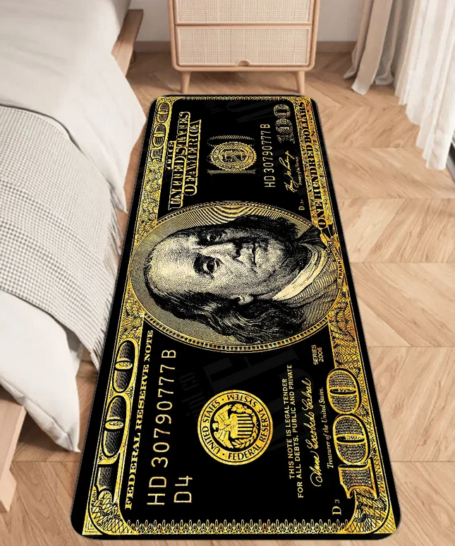Dollar Money Floor Mat Graphic