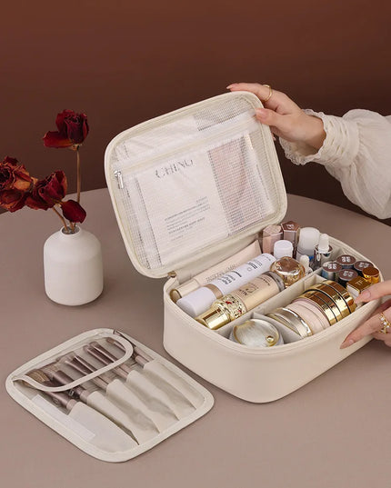 Large Capacity Luxury Makeup Bag